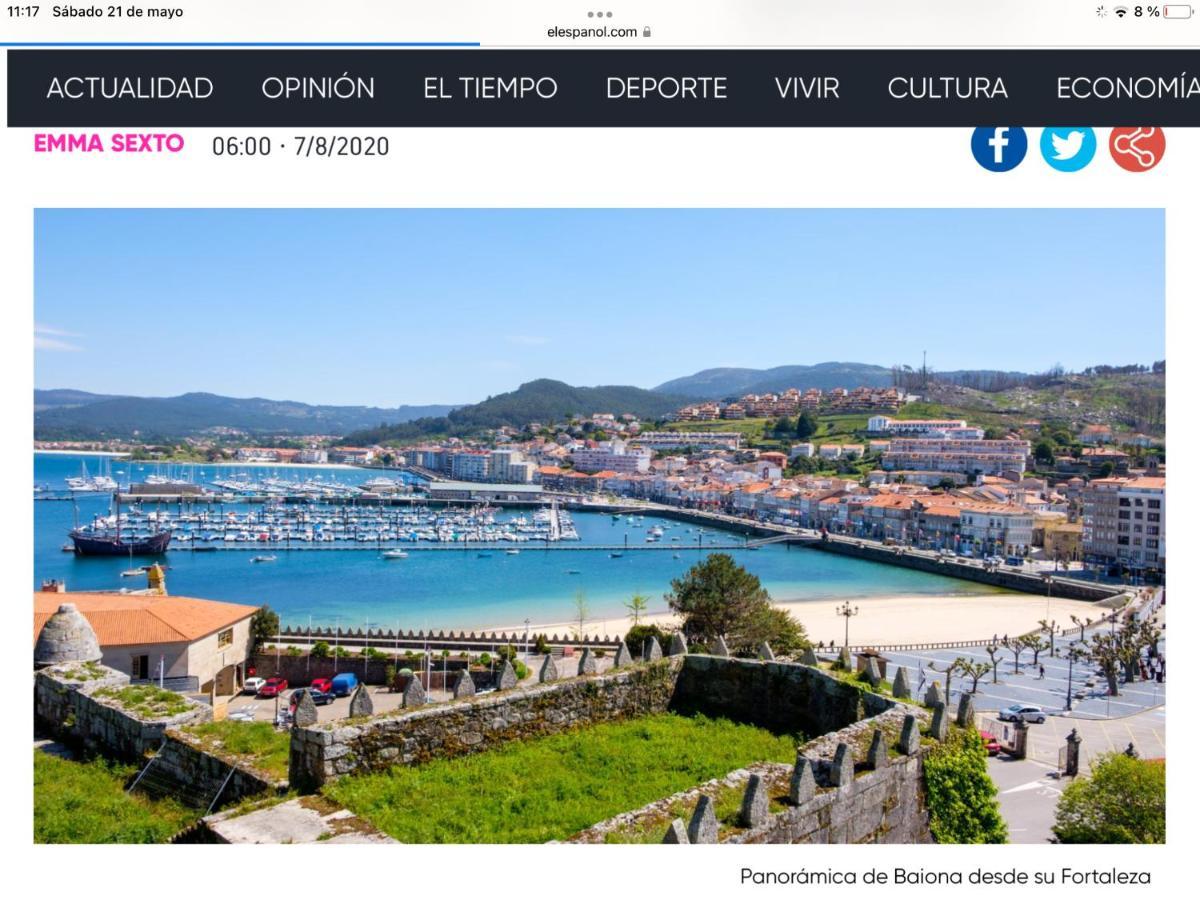Loft Ladeira Real Apartment Baiona Exterior photo